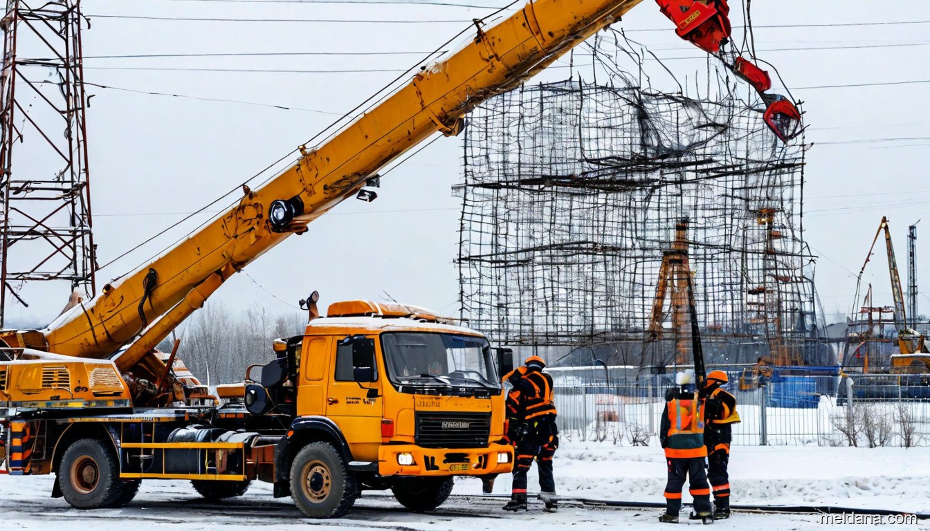 Монтаж антидроновой сетки и ЗОК под ключ в Грозном