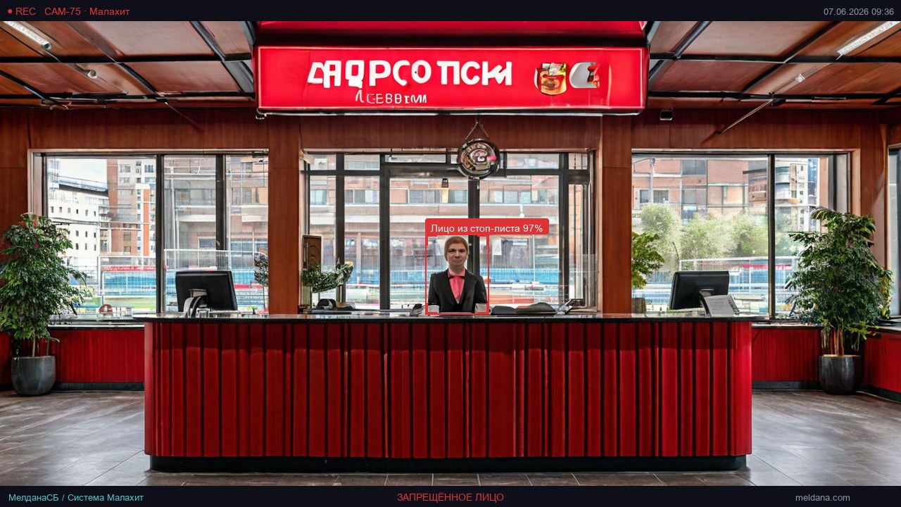 Детекция запрещённых лиц на стадионе в Грозном — от 4 200 ₽/стадион/мес