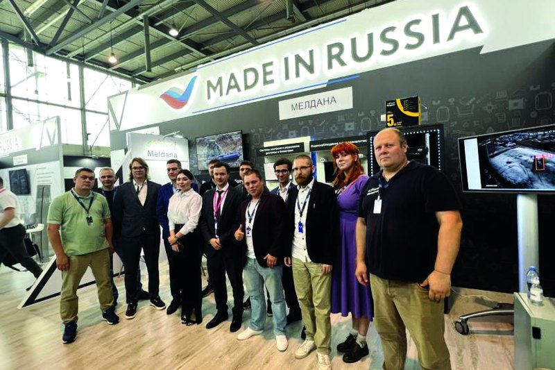 Команда МелданаСБ на стенде Made in Russia на выставке ИННОПРОМ-2023